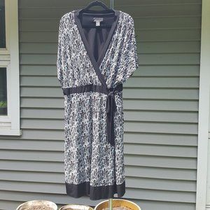 Connected Woman Faux Wrap Dress size 24W